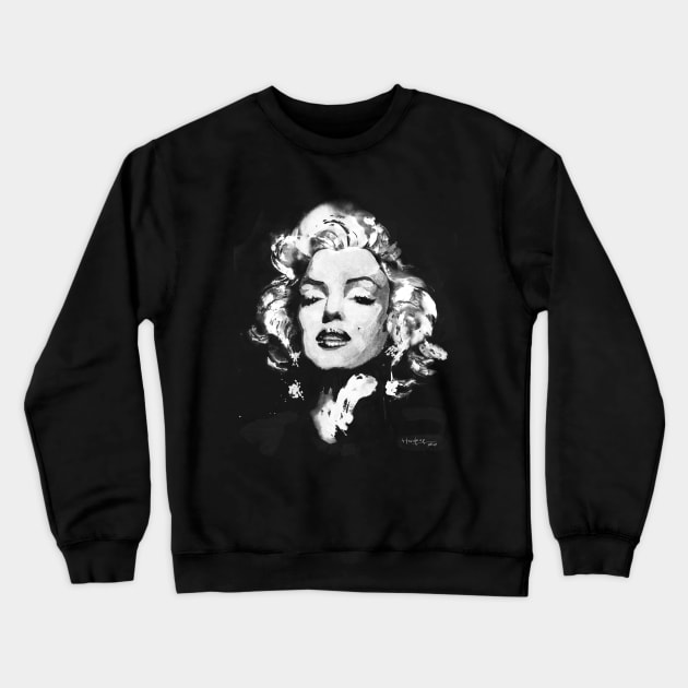 Marilyn Monroe Crewneck Sweatshirt by nijasumi